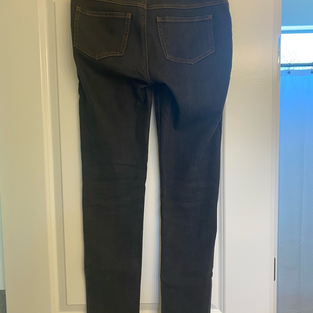 CAbi skinny dark wash denim